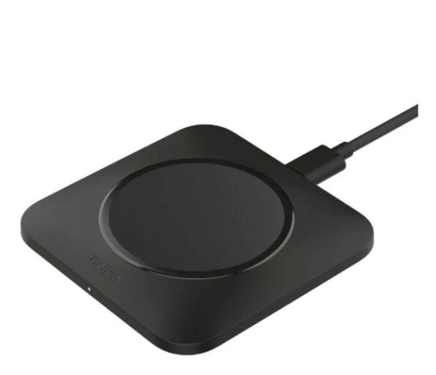 BELKIN Podkładka ładująca bezprzewodowa BoostCharge Qi 15W czarna WIA007vfBK - 1241045 - zdjęcie